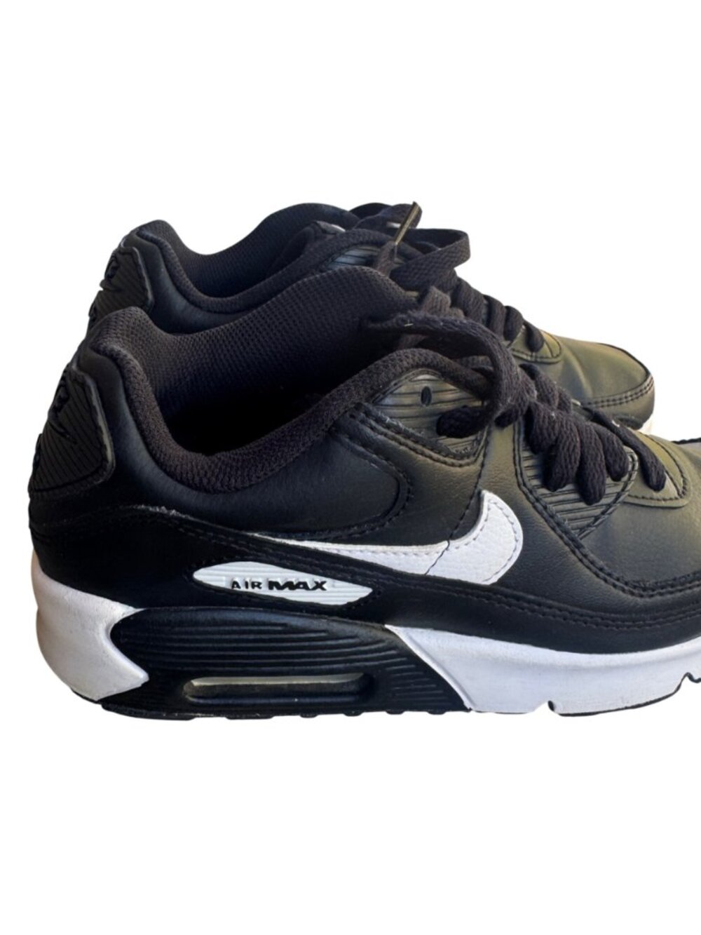 Nike Air Max 90 LTR GS Black White CD6864-010 Youth Size 5.5Y Sneaker Shoes - Picture 6 of 14